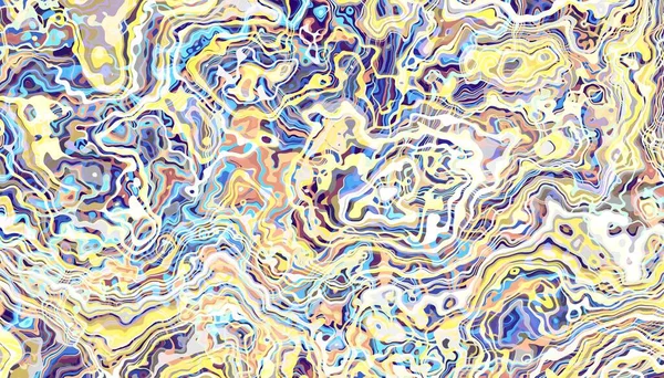 Abstract Digitaal Fractal Patroon Imitatie Van Marmeren Textuur — Stockfoto