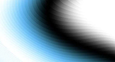 Soyut şeritler ve dalgalı arka plan. Görünüm oranı 16: 9 olan yatay beyaz arkaplan