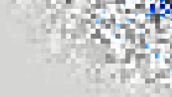 Abstraktní Vzorec Malých Čtverců Abstraktní Nízko Poly Geometrický Obraz Horizontální — Stock fotografie