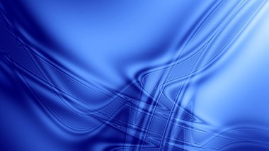 Soyut dijital fraktal model. Görünüm oranı 16: 9 olan yatay arkaplan