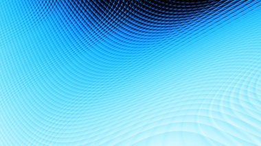 Soyut dijital fraktal model. Psikedelik dalgalı doku. Görünüm oranı 16: 9 olan yatay arkaplan