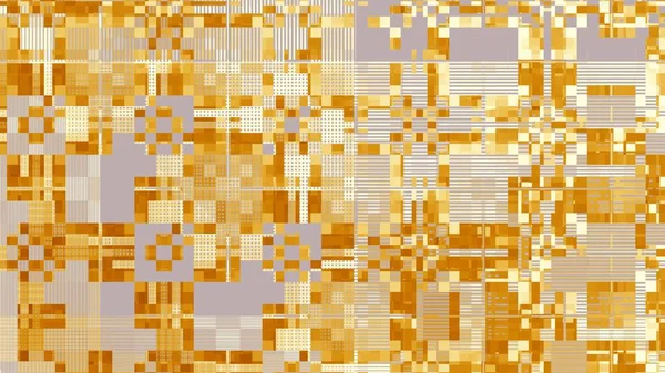 Abstrakcyjny Cyfrowy Wzór Fraktalny Abstrakcyjny Futurystyczny Obraz Technologii Poziome Tło — Zdjęcie stockowe