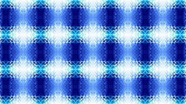 Abstract Digital Fractal Pattern Seamless Regular Ornmental Pattern — Stock Photo, Image