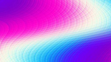 Soyut dijital fraktal model. Geleceği parlak bir geçmişi var. Görünüm oranı 16: 9 olan yatay arkaplan