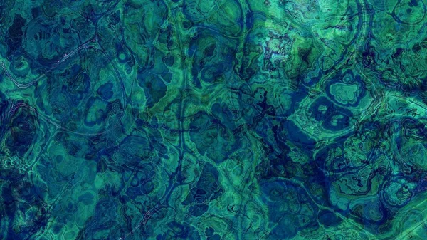 Абстрактный Цифровой Фрактальный Рисунок Абстрактная Текстура Мрамора Горизонтальный Фон Соотношением — стоковое фото