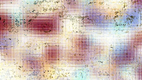 Absztrakt Digitális Fraktál Minta Absztrakt Elmosódott Textúra Vízszintes Háttér Képaránnyal — Stock Fotó