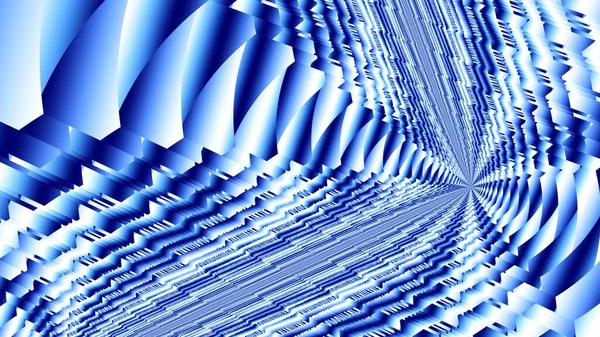 Abstrakcyjny Cyfrowy Wzór Fraktalny Streszczenie Tekstury Geometrycznej Poziome Tło Proporcjami — Zdjęcie stockowe