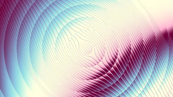 Αφηρημένο Ψηφιακό Φράκταλ Μοτίβο Φουτουριστικό Φόντο Παστέλ Χρώματα Οριζόντια Φόντο — Φωτογραφία Αρχείου