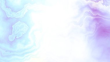 Soyut dijital fraktal model. Psikedelik dalgalı doku. Görünüm oranı 16: 9 olan yatay arkaplan