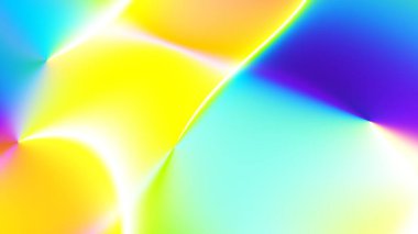 Soyut dijital fraktal model. Geleceğe yönelik bir eğilim. Görünüm oranı 16: 9 olan yatay arkaplan