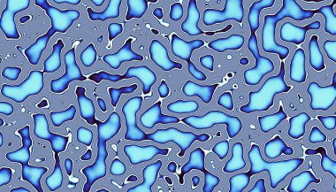 Soyut dijital geometrik desen. Yatay oryantasyon. Dalgalı doku.