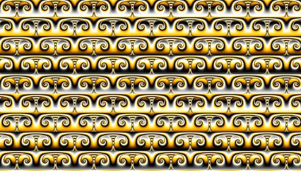 Abstract Digital Fractal Pattern Abstract Ornamental Texture Spirals — Stock Photo, Image