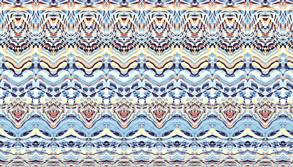 Abstraktes Digitales Fraktalmuster Abstrakte Vintage Ornamentale Textur — Stockfoto