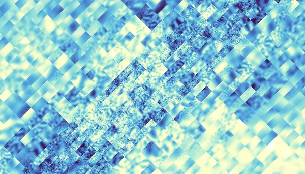 Абстрактний Цифровий Фрактальний Візерунок Геометричний Візерунок Низькому Полістилі Горизонтальна Орієнтація — стокове фото