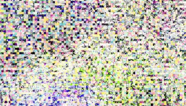 Soyut dijital fraktal model. Yatay oryantasyon. Grunge soyut dokusu.