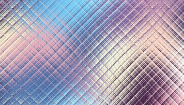 Soyut dijital fraktal model. Yatay oryantasyon. Cam efektli bulanık doku.