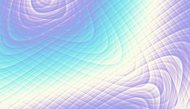 Soyut dijital fraktal model. Yatay oryantasyon. Dalgalı doku.