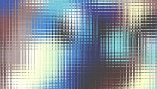 Αφηρημένο Ψηφιακό Φράκταλ Μοτίβο Οριζόντια Κατεύθυνση Θολή Υφή Γυάλινη Επίδραση — Φωτογραφία Αρχείου
