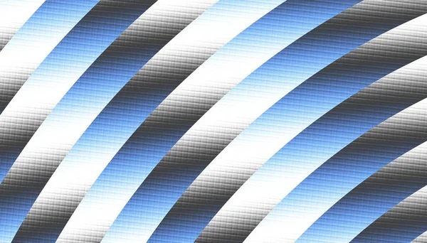 Modèle Fractal Numérique Abstrait Orientation Horizontale Image Futuriste Abstraite — Photo