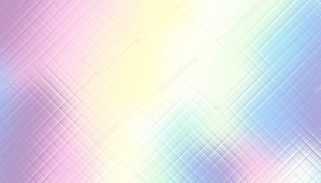 Abstract digital fractal pattern. Horizontal orientation. Blurred texture with glass effect.