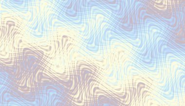 Soyut dijital fraktal model. Yatay oryantasyon. Dalgalı doku.