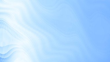 Soyut dijital fraktal model. Yatay yönelim.