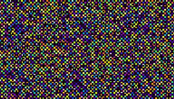 Modèle Fractal Numérique Abstrait Orientation Horizontale Pixel Style Art Motif — Photo