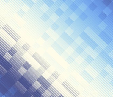 Soyut dijital fraktal model. Düşük polimerli doku.