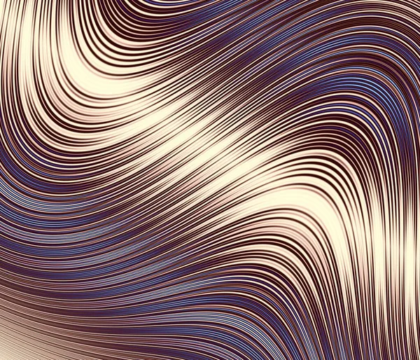 Padrão Fractal Digital Abstracto Textura Ondulada — Fotografia de Stock