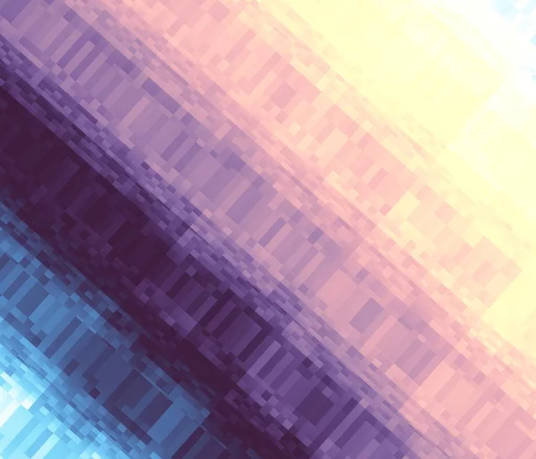 Абстрактний Цифровий Фрактальний Візерунок Візерунок Діагональними Смугами Низька Полімерна Текстура — стокове фото