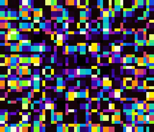 Patrón Fractal Digital Abstracto — Foto de Stock