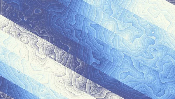 Abstraktes Digitales Fraktalmuster Muster Mit Diagonalen Streifen — Stockfoto