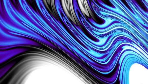 Abstract Digital Fractal Pattern Abstract Futuristic Image — Stock Photo, Image