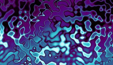 Soyut dijital fraktal model. Dalgalı doku.