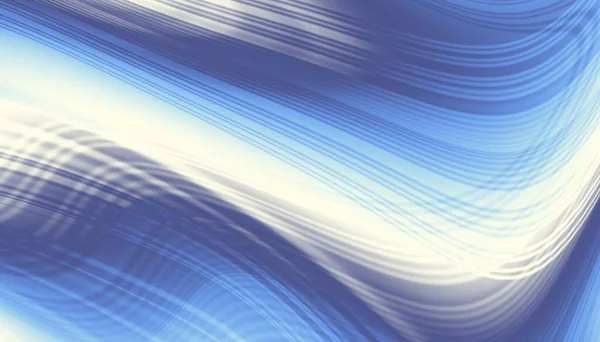 Абстрактный Цифровой Фрактальный Рисунок Горизонтальная Ориентация Волнистая Текстура — стоковое фото