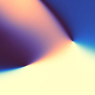 Soyut dijital fraktal model. Soyut geleceksel pürüzsüz bulanık resim.