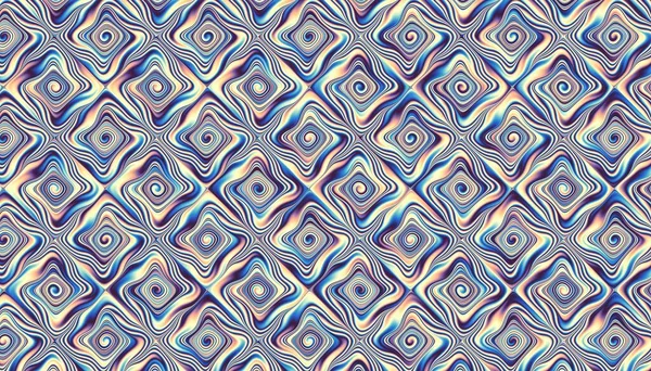 Αφηρημένο Ψηφιακό Φράκταλ Μοτίβο Γεωμετρικό Στολίδι Από Περίτεχνες Σπείρες — Φωτογραφία Αρχείου