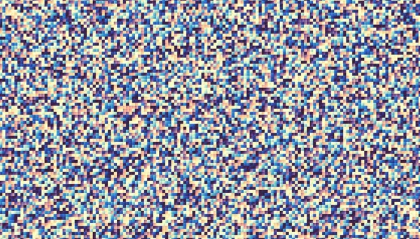 Modello Frattale Digitale Astratto Texture Pixel Colorati Casuali — Foto Stock