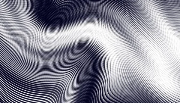 Padrão Fractal Digital Abstracto Orientação Horizontal Textura Ondulada Textura Turva — Fotografia de Stock