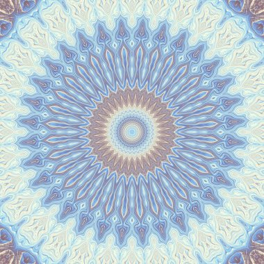  Soyut dijital fraktal desen.