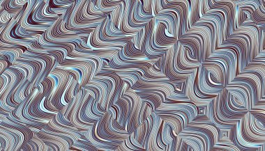 Soyut dijital fraktal desen.