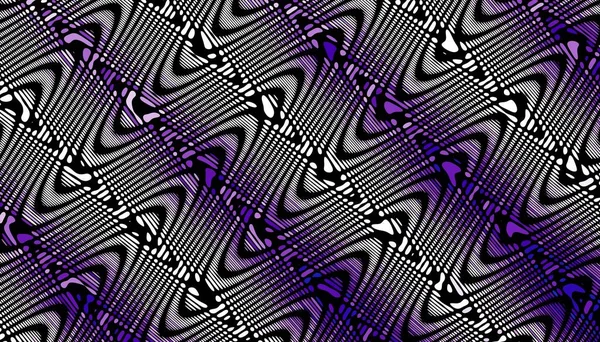 Padrão Fractal Digital Abstracto Textura Ondulada — Fotografia de Stock