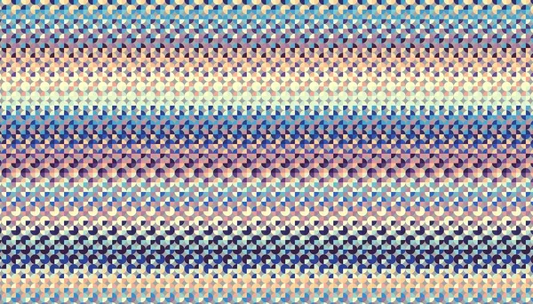 Abstrakt Digitalt Fraktalmönster Polka Dot Geometriskt Mönster — Stockfoto