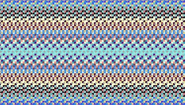 Padrão Fractal Digital Abstracto Polka Dot Padrão Geométrico — Fotografia de Stock