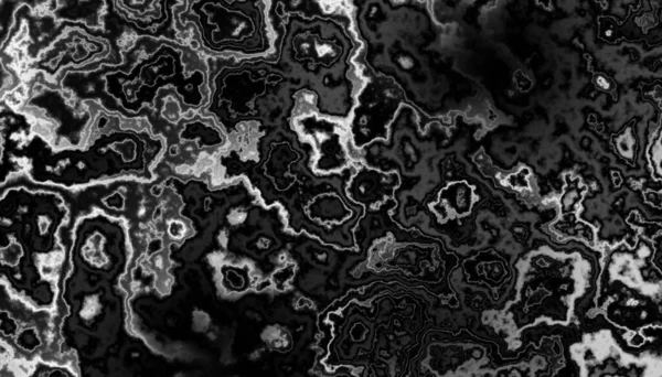 Abstraktes Digitales Fraktalmuster Wellige Textur Nachahmung Der Marmorstruktur — Stockfoto