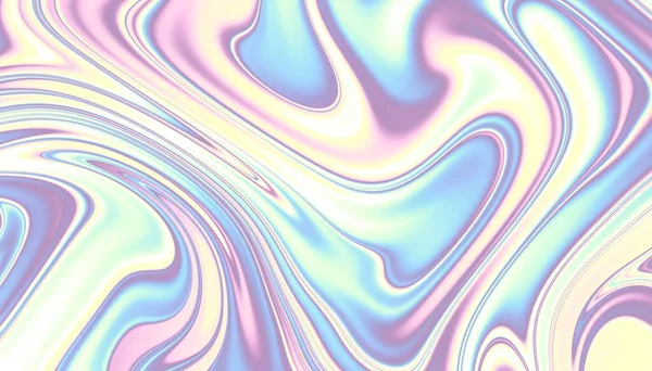 Abstraktes Digitales Fraktalmuster Wellenförmige Textur — Stockfoto