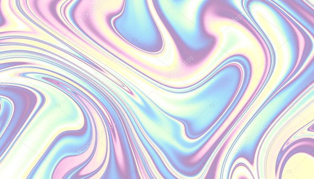 Abstract digital fractal pattern. Wavy texture.