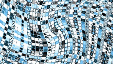 Soyut dijital sanat fraktal deseni.