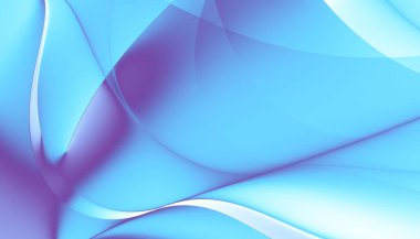 Soyut dijital fraktal model. Bulanık pürüzsüz doku.