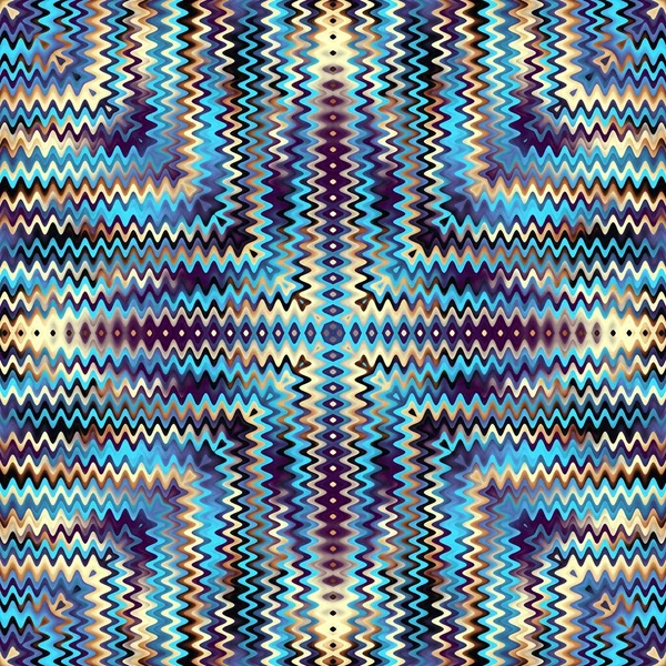 Patrón Fractal Arte Digital Abstracto Patrón Geométrico Simétrico — Foto de Stock